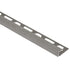 Schluter - QUADEC Profilé de bordure carré - aluminium gris pierre 1/2" (12.5 mm) x 8' 2-1/2"