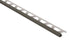 Schluter - QUADEC Profilé de bordure carré - aluminium gris quartz 1/2" (12.5 mm) x 8' 2-1/2"