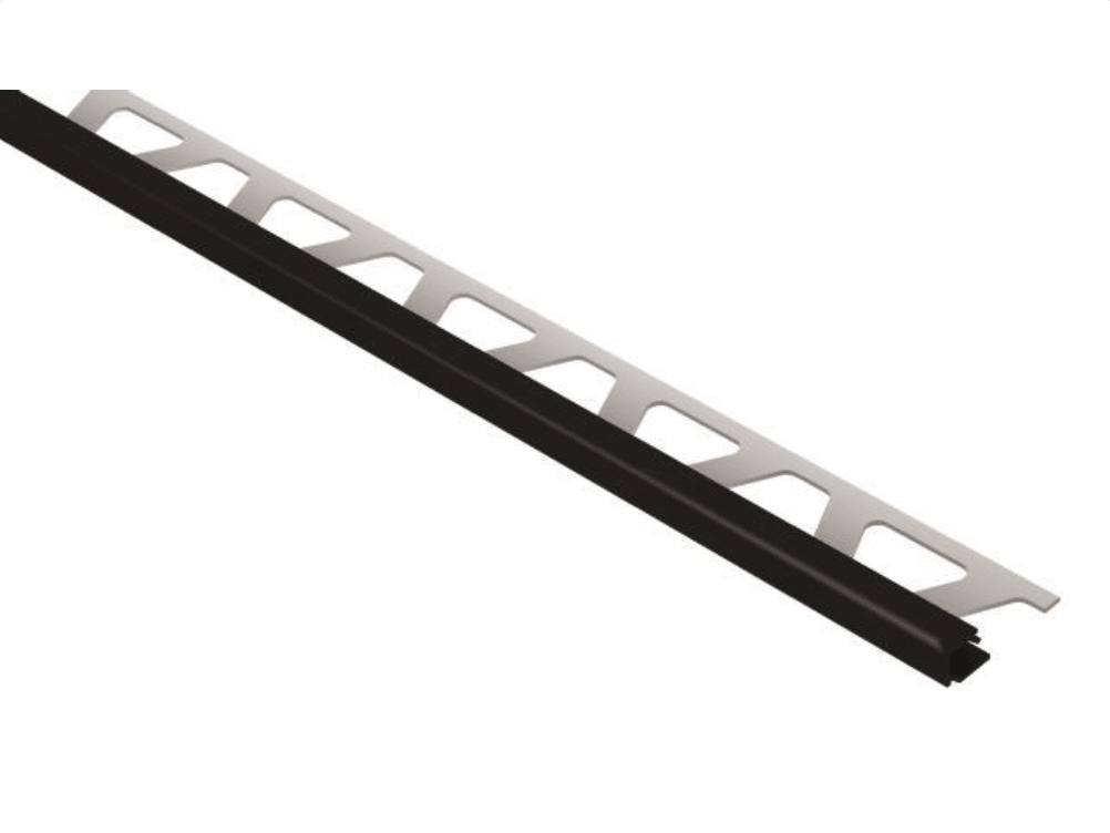 Schluter - QUADEC - Profilé de bordure carré - alum. noir 3/8" x 8' 2-1/2" ||Q100GS - Ceramed