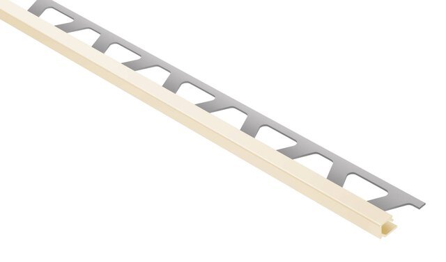 Schluter - QUADEC - Profilé de bordure carré - alum. sable 1/2" x 8' 2-1/2" ||Q125SP - Ceramed