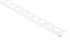 Schluter - QUADEC - Profilé de bordure carré - plastique PVC blanc éclatant 5/16" x 8' 2-1/2" ||PQ80BW - Ceramed