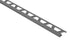 Schluter - QUADEC - Profilé de bordure carré - plastique PVC gris 3/8" x 8' 2-1/2" ||PQ100G - Ceramed