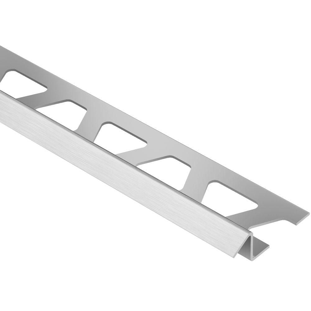 Schluter - RENO-TK Profilé réducteur - acier inoxydable (V2) brossé 1/2" (12.5 mm) x 8' 2-1/2"