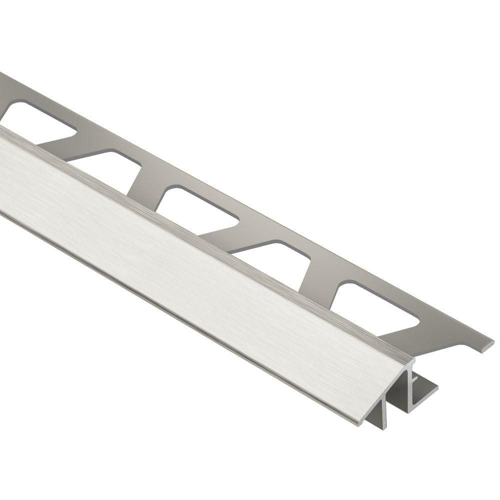 Schluter - RENO-TK Profilé réducteur - aluminium anodisé nickel brossé 1/2" (12.5 mm) x 8' 2-1/2"