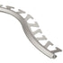 Schluter - RENO-TK Radius Profilé réducteur - aluminium anodisé nickel brossé 3/8" (10 mm) x 8' 2-1/2"