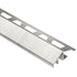 Schluter - RENO-U Profilé réducteur - aluminium anodisé nickel brossé 1/2" (12.5 mm) x 8' 2-1/2"