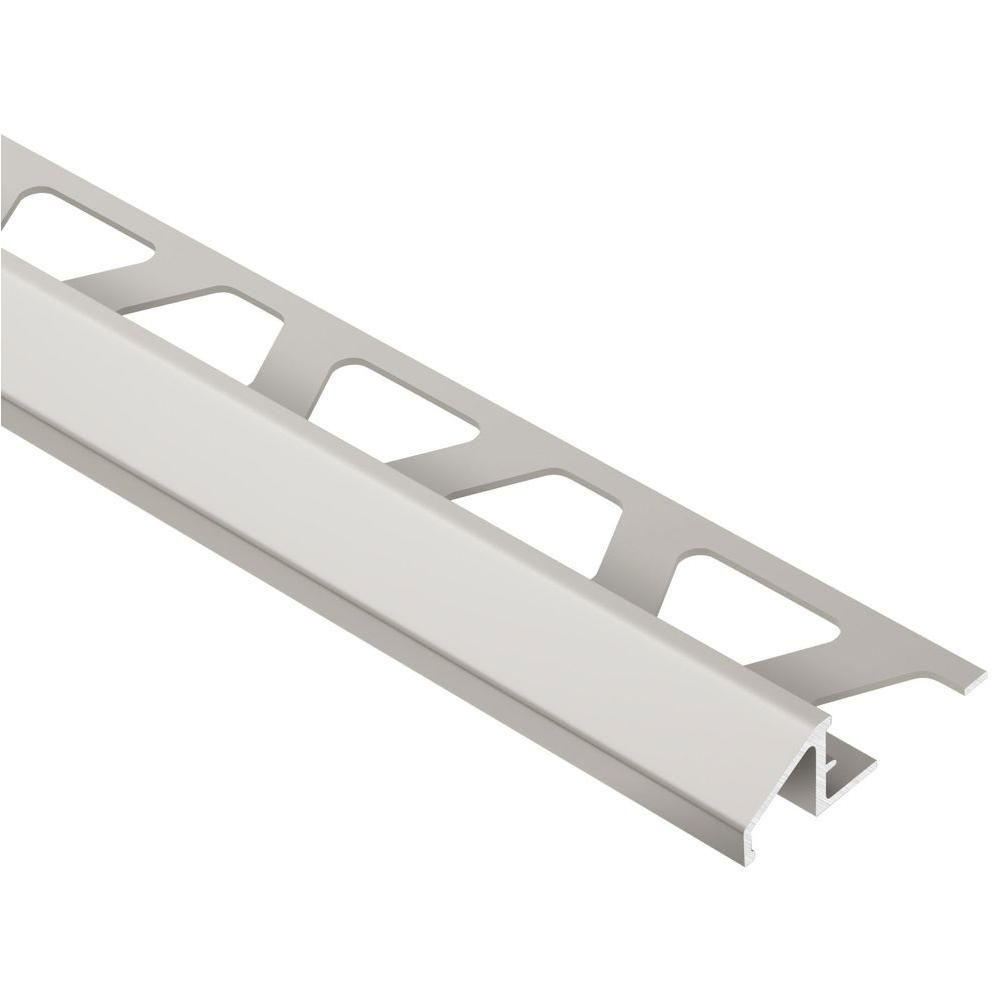 Schluter - RENO-U Profilé réducteur - aluminium anodisé nickel mat 3/8" (10 mm) x 8' 2-1/2"