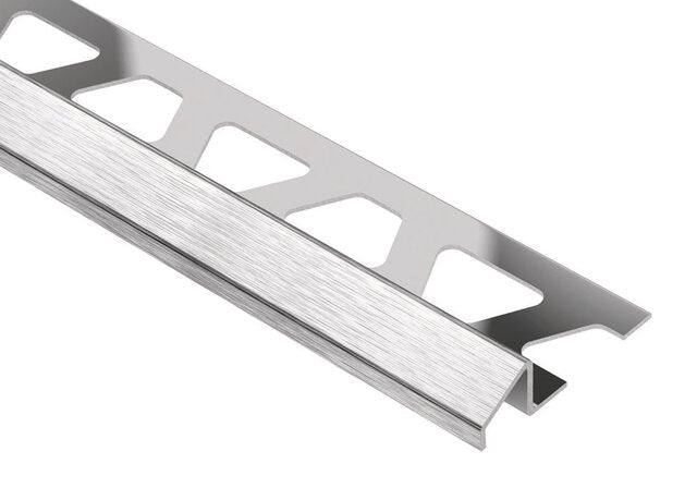 Schluter - RENO-U - Transition 9/16" - acier inoxydable brossé ||EBU150 - Ceramed