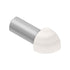 Schluter - RONDEC Coin extérieur 90° - aluminium anodisé blanc 1/2" (12.5 mm)