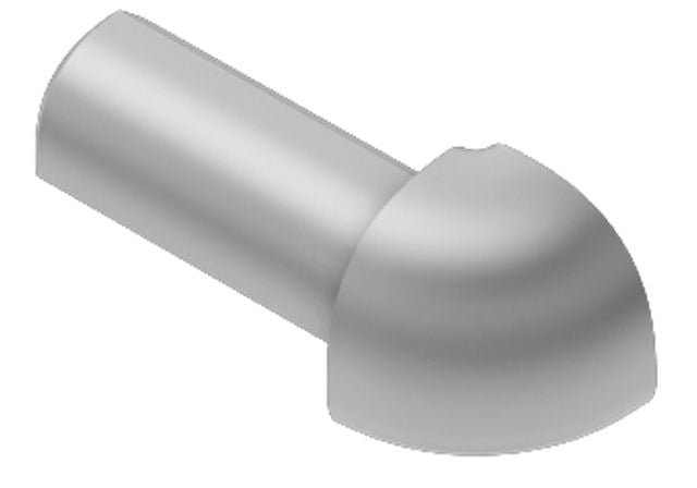 Schluter - RONDEC Coin extérieur 90° Aluminium anodisé Mat 1/2" (12.5 mm)