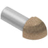 Schluter - RONDEC Coin extérieur 90° - aluminium beige 1/2" (12.5 mm)