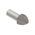 Schluter - RONDEC Coin extérieur 90° - aluminium gris pierre 7/16" (11 mm)
