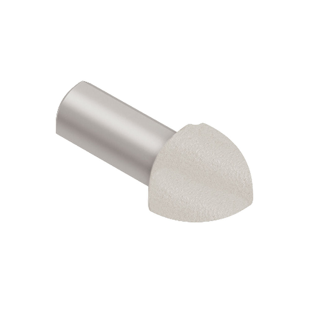 Schluter - RONDEC Coin extérieur 90° - aluminium ivoire 3/8" (10 mm)