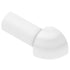 Schluter - RONDEC Coin extérieur 90° - plastique PVC blanc éclatant 3/8" (10 mm)