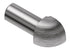 Schluter - RONDEC - Coin extérieur 9/32" - acier inoxydable brossé ||EV/RO70EB - Ceramed