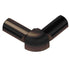 Schluter - RONDEC Coin extérieur à 2 bouts 90° - aluminium anodisé bronze antique brossé 3/8" (10 mm)