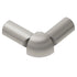 Schluter - RONDEC Coin extérieur à 2 bouts 90° - aluminium anodisé nickel mat 1/2" (12.5 mm)