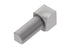 Schluter - RONDEC - Coin intérieur 1/2" - alum. gris clair ||ID/RO125HG - Ceramed
