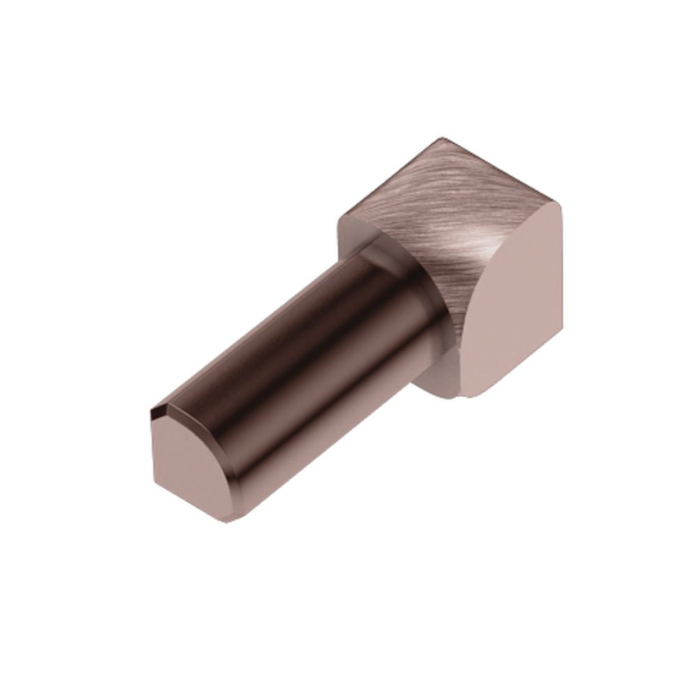Schluter - RONDEC Coin intérieur 90° - aluminium anodisé cuivre brossé 5/16" (8 mm)