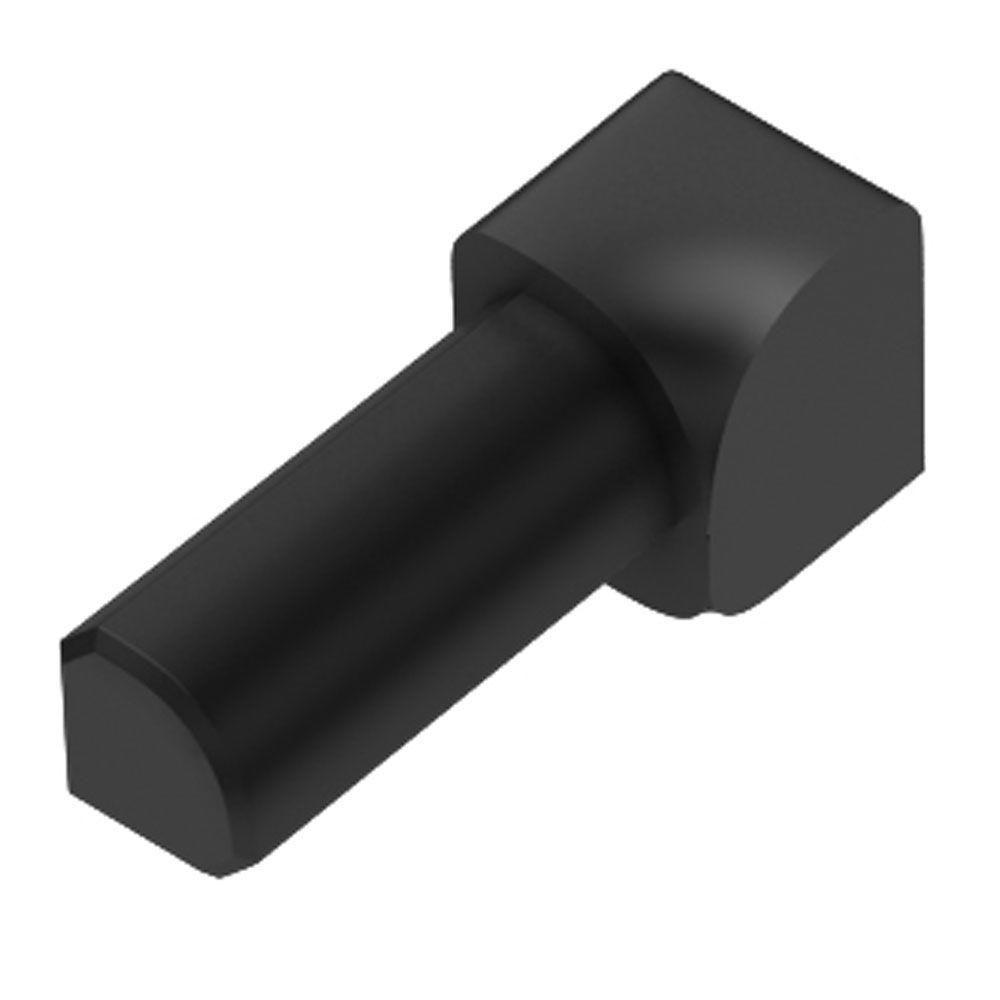 Schluter - RONDEC Coin intérieur 90° - aluminium anodisé graphite mat 1/2" (12.5 mm)