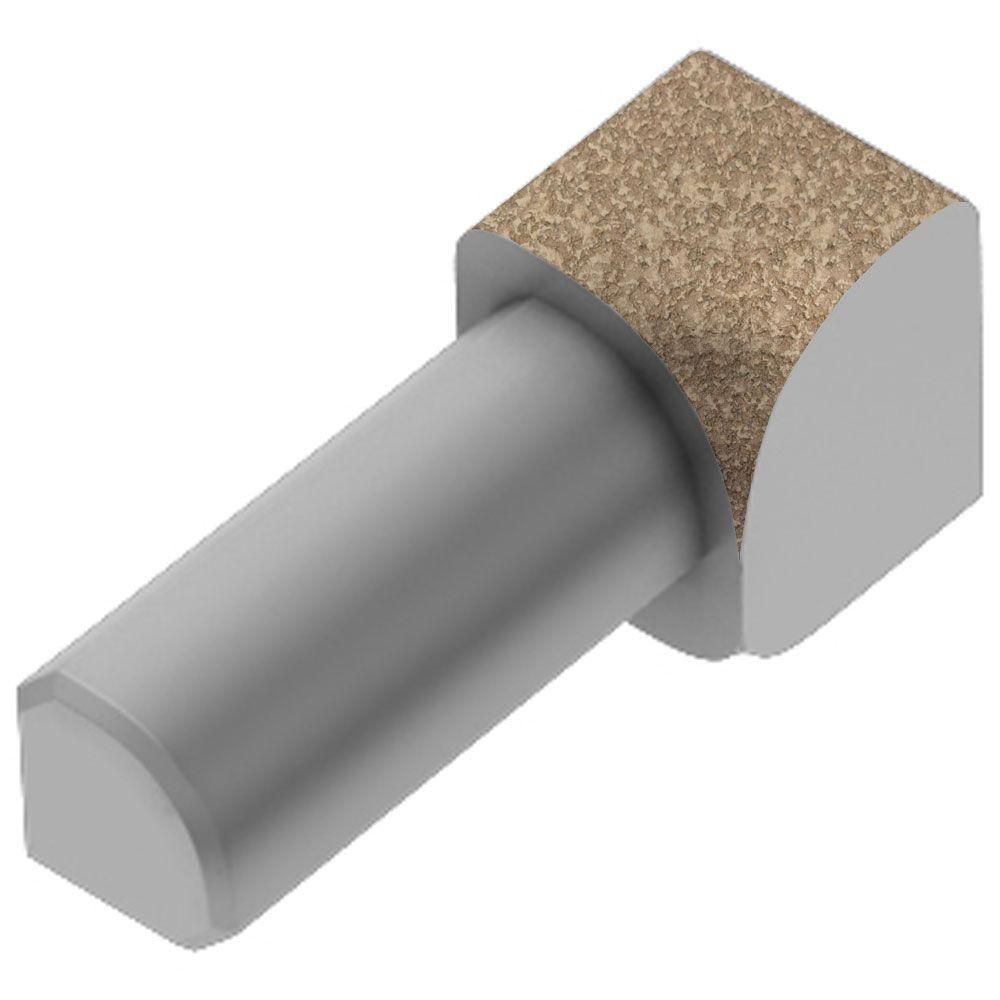 Schluter - RONDEC Coin intérieur 90° - aluminium beige 1/2" (12.5 mm)