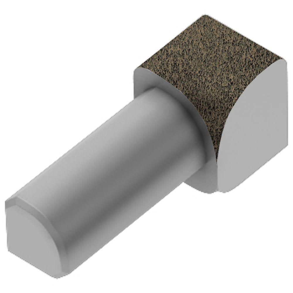 Schluter - RONDEC Coin intérieur 90° - aluminium bronze 1/2" (12.5 mm)