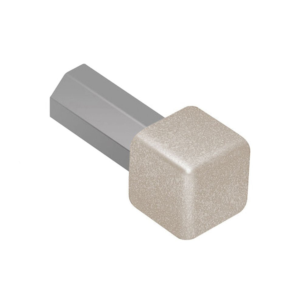 Schluter - RONDEC Coin intérieur 90° - aluminium crème 3/8" (10 mm)