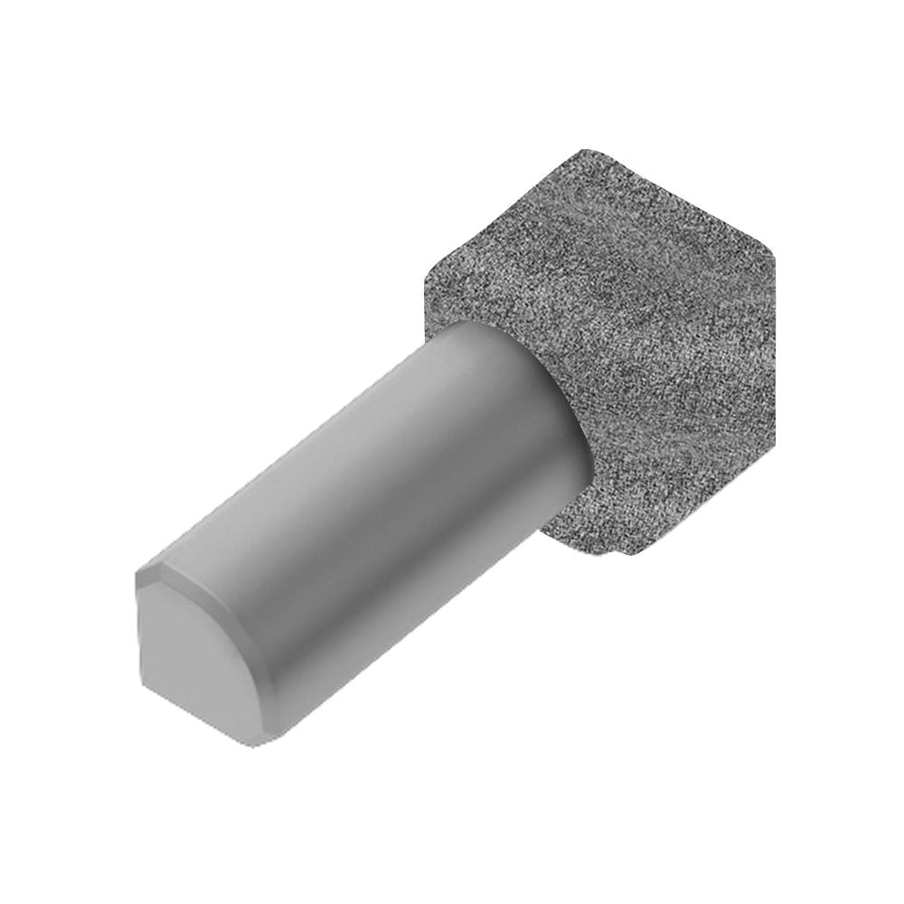 Schluter - RONDEC Coin intérieur 90° - aluminium étain 7/16" (11 mm)