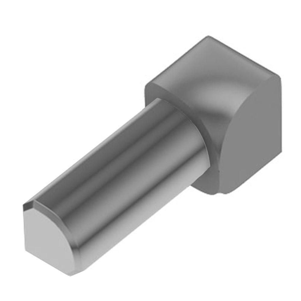 Schluter - RONDEC Coin intérieur 90° - aluminium gris 3/8" (10 mm)