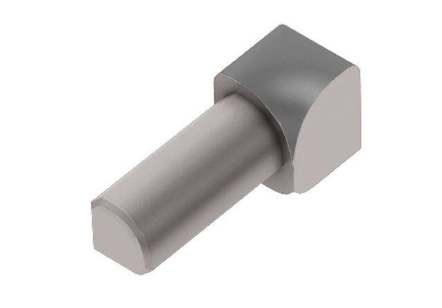 Schluter - RONDEC Coin intérieur 90° - aluminium gris métallique 3/8" (10 mm)
