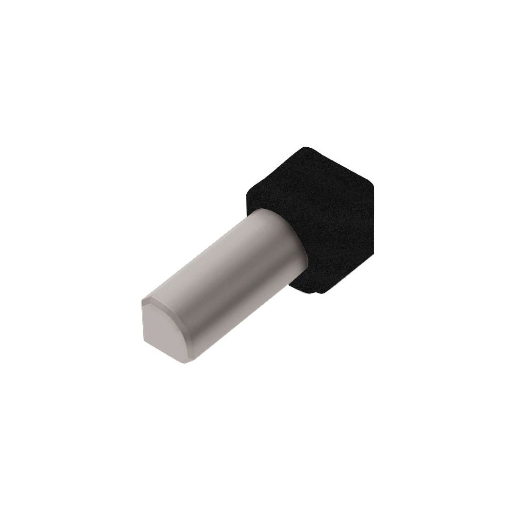 Schluter - RONDEC Coin intérieur 90° - aluminium noir mat 1/4" (6 mm)