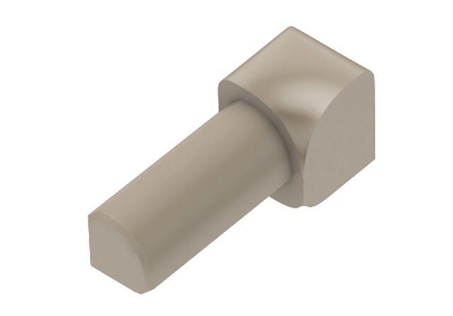 Schluter - RONDEC - Coin intérieur 90° - plastique PVC beige clair 1/2" ||I/PRO125HB - Ceramed