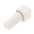 Schluter - RONDEC Coin intérieur 90° - plastique PVC blanc 1/4" (6 mm)