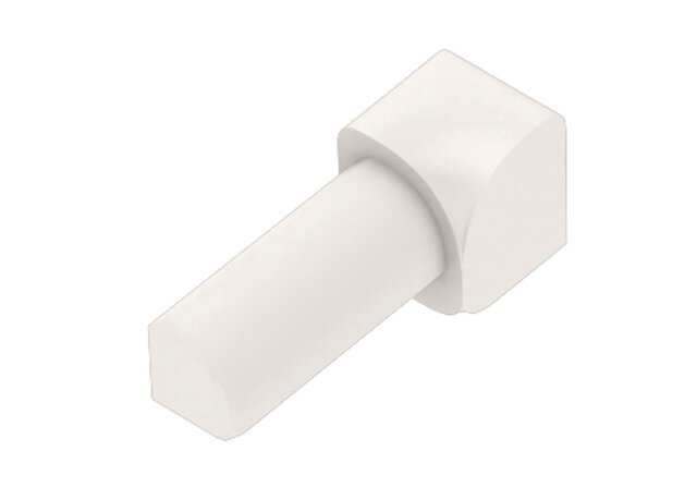 Schluter - RONDEC - Coin intérieur 90° - plastique PVC blanc 7/16" ||I/PRO110W - Ceramed