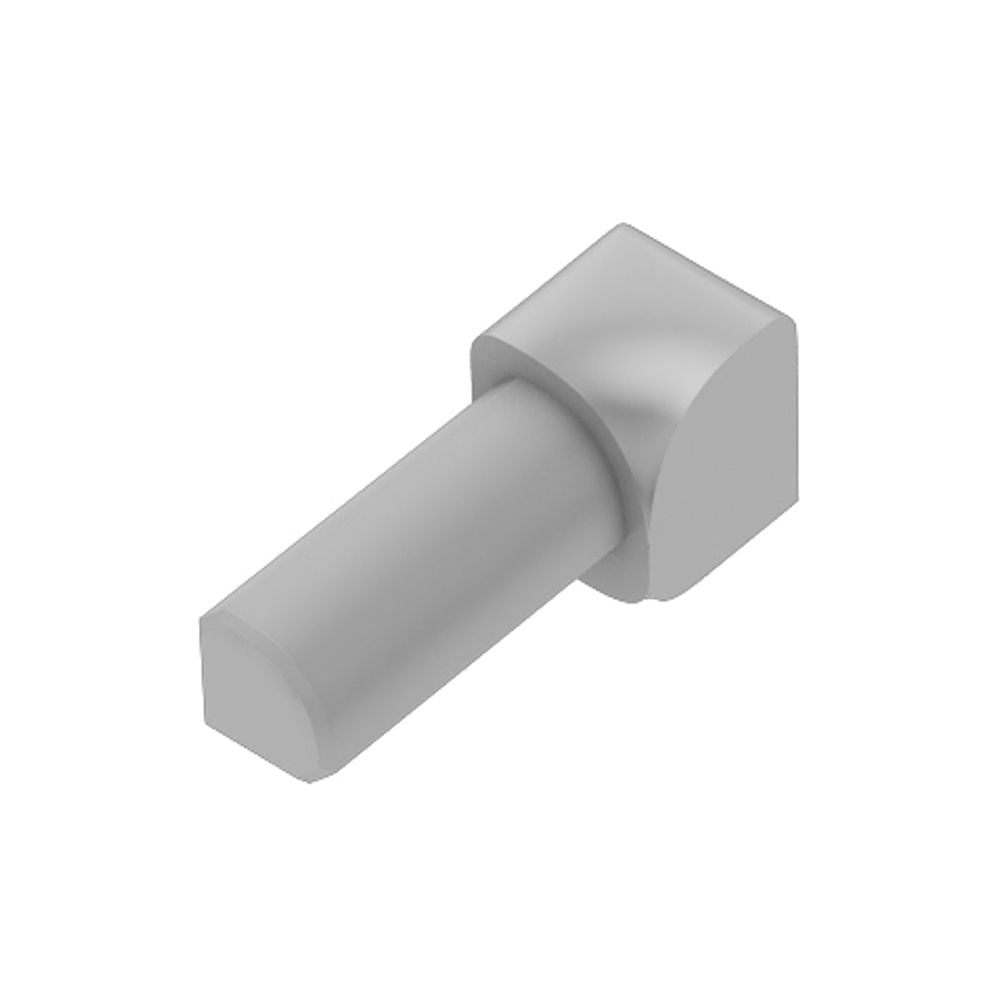Schluter - RONDEC Coin intérieur 90° - plastique PVC gris clair 3/8" (10 mm)