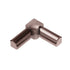 Schluter - RONDEC Coin intérieur à 2 bouts 90° - aluminium anodisé cuivre brossé 5/16" (8 mm)