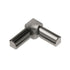 Schluter - RONDEC Coin intérieur à 2 bouts 90° - aluminium anodisé nickel brossé 1/2" (12.5 mm)
