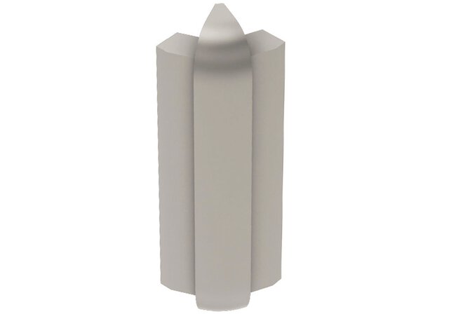 Schluter - RONDEC-CT Coin extérieur 135° en aluminium anodisé avec ailette verticale de 2-1/4" - 1/2" (12.5 mm) - Ceramed