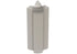 Schluter - RONDEC-CT Coin extérieur 135° en aluminium anodisé avec ailette verticale de 2-1/4" - 1/2" (12.5 mm) - Ceramed