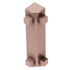 Schluter - RONDEC-CT Coin intérieur 90° - aluminium anodisé cuivre mat 3/8" (10 mm)