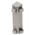Schluter - RONDEC-CT Coin intérieur 90° - aluminium anodisé nickel mat 3/8" (10 mm)