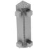 Schluter - RONDEC-CT Coin intérieur 90° - aluminium étain 1/2" (12.5 mm)