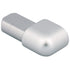 Schluter - RONDEC-DB Coin extérieur 90° - aluminium anodisé mat 17/32" (14 mm)