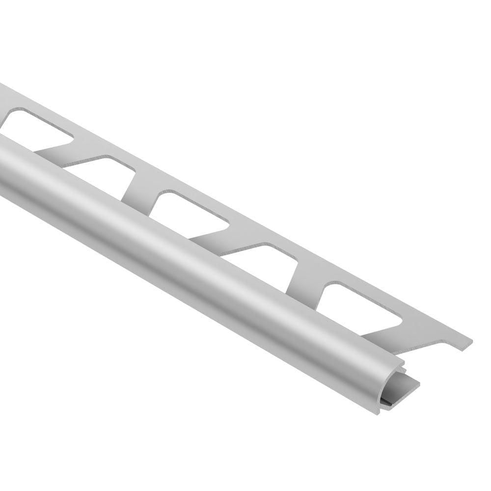 Schluter - RONDEC Profilé de bordure rond - aluminium anodisé mat  1/2" (12.5 mm) x 8' 2-1/2"