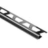 Schluter - RONDEC - Profilé de bordure rond - alum. anodisé noir brillant 5/16" x 8' 2-1/2" ||RO80AGSG - Ceramed