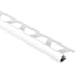 Schluter - RONDEC - Profilé de bordure rond - alum. blanc éclatant 3/8" x 8' 2-1/2" ||RO100BW - Ceramed
