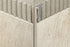 Schluter - RONDEC - Profilé de bordure rond - alum. crème 3/8" x 9' 10" ||RO100TSC/300 - Ceramed