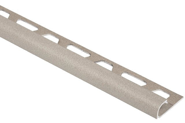 Schluter - RONDEC - Profilé de bordure rond - alum. crème 3/8" x 9' 10" ||RO100TSC/300 - Ceramed