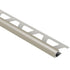 Schluter - RONDEC Profilé de bordure rond - aluminium  gris 5/16" (8 mm) x 8' 2-1/2"