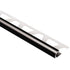 Schluter - RONDEC Profilé de bordure rond - aluminium  noir 1/2" (12.5 mm) x 8' 2-1/2"